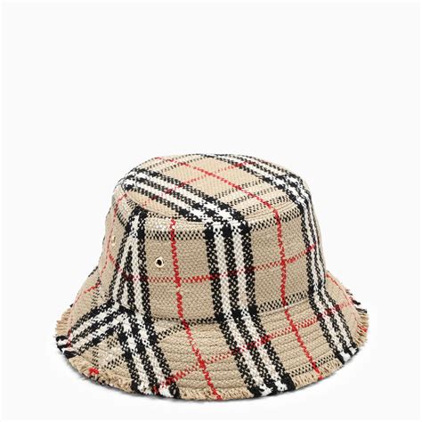 burberry crochet bucket hat|burberry bucket hat vintage.